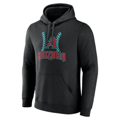 Arizona Diamondbacks Personalized Name & Number Fastball Pullover Hoodie - Black - MLB on Sale