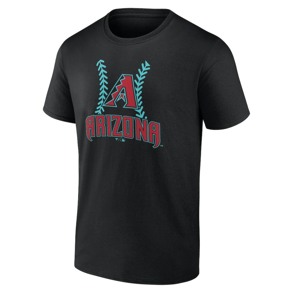 Arizona Diamondbacks Personalized Name & Number Fastball T-Shirt - Black - MLB Discount