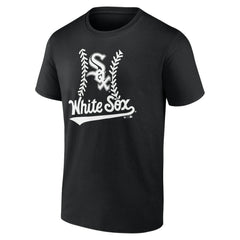 Chicago White Sox Personalized Name & Number Fastball T-Shirt - Black - MLB Discount