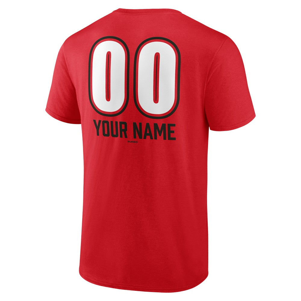 Cincinnati Reds Personalized Name & Number Fastball T-Shirt - Red - MLB Discount