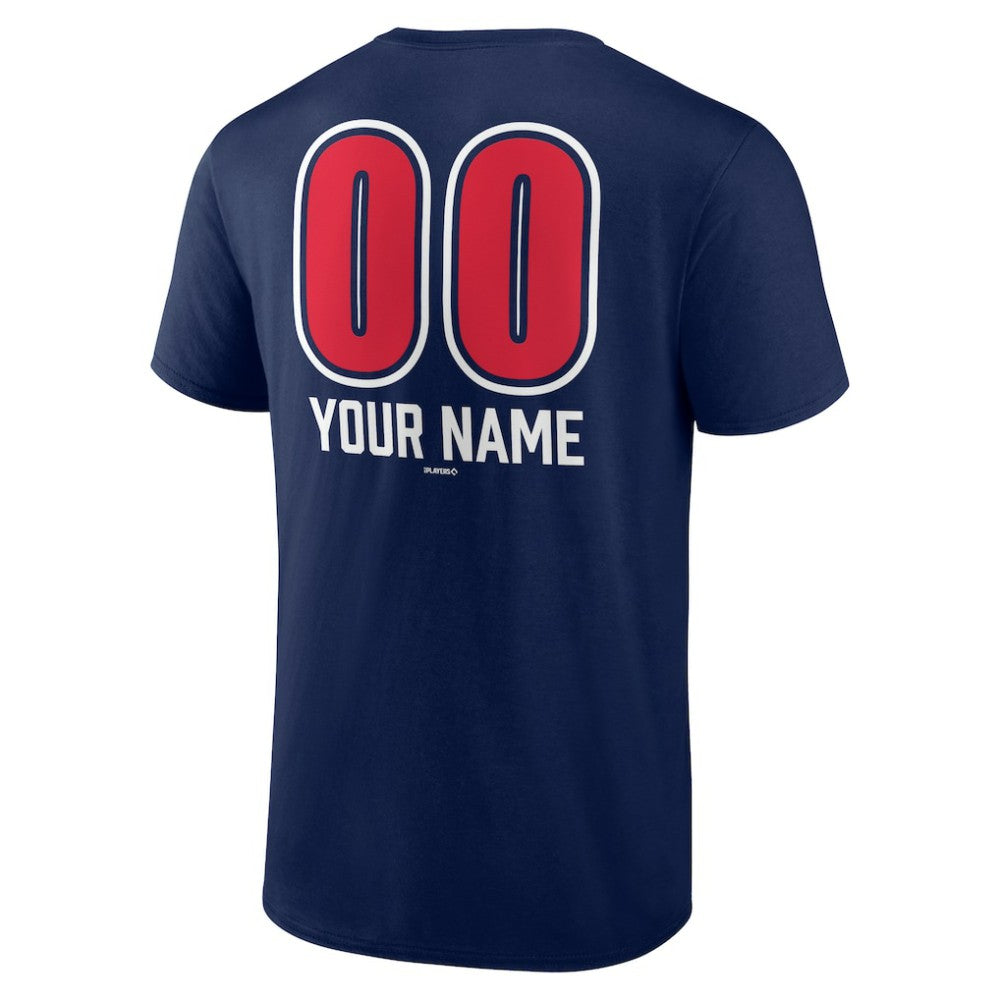 Cleveland Guardians Personalized Name & Number Fastball T-Shirt - Navy - MLB Discount