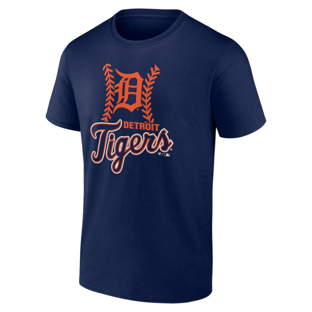 Detroit Tigers Personalized Name & Number Fastball T-Shirt - Navy - MLB on Sale