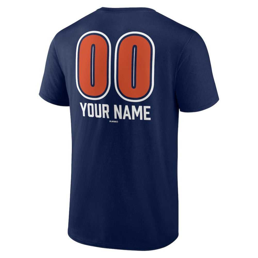 Houston Astros Personalized Name & Number Fastball T-Shirt - Navy - MLB on Sale