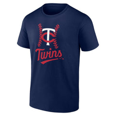 Minnesota Twins Personalized Name & Number Fastball T-Shirt - Navy - MLB Sale