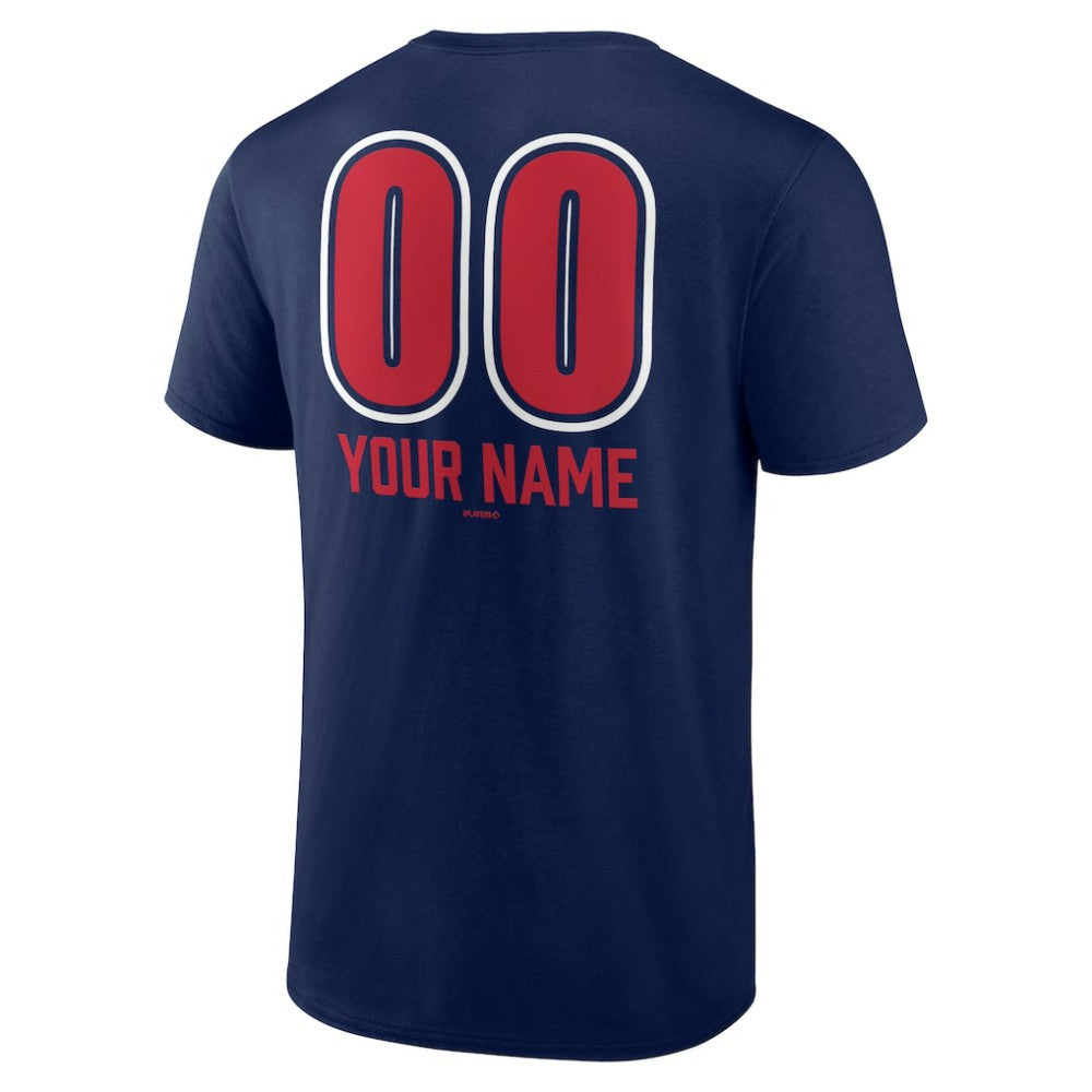 Minnesota Twins Personalized Name & Number Fastball T-Shirt - Navy - MLB Sale