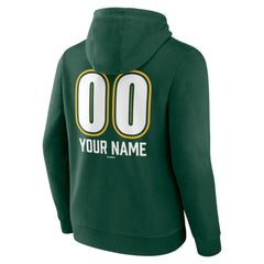 Athletics Personalized Name & Number Fastball Pullover Hoodie - Green - MLB on Sale