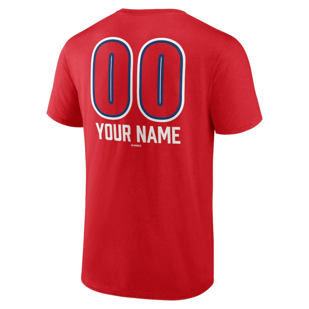 Philadelphia Phillies Personalized Name & Number Fastball T-Shirt - Red - MLB Online