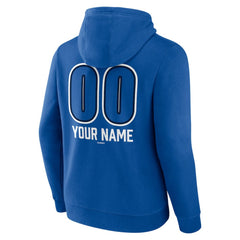Toronto Blue Jays Personalized Name & Number Fastball Pullover Hoodie - Royal - MLB on Sale