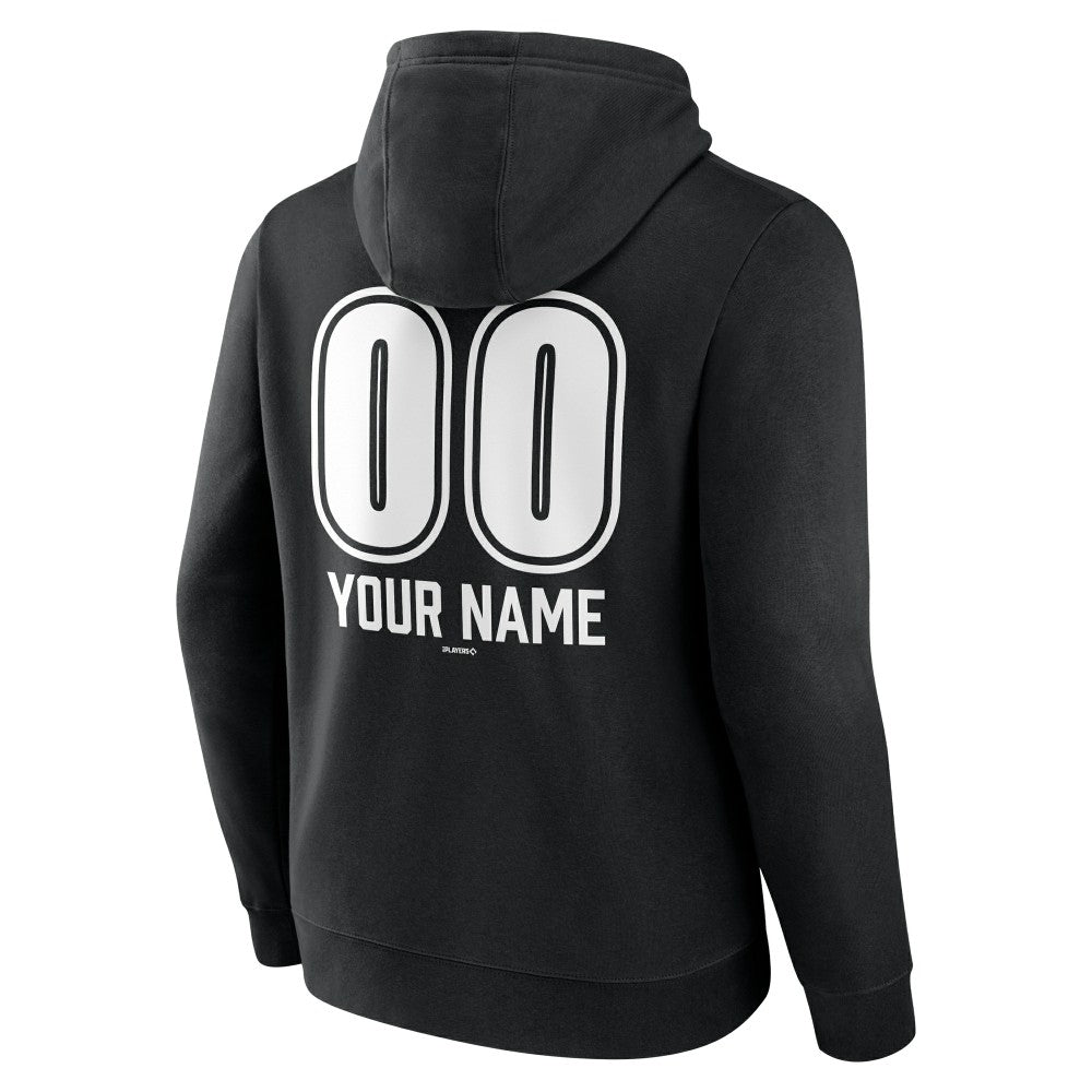 Los Angeles Dodgers Personalized Name & Number Fastball Pullover Hoodie - Black - MLB Online