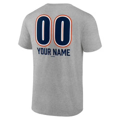 Houston Astros Personalized Name & Number Fastball T-Shirt - Heather Gray - MLB Online