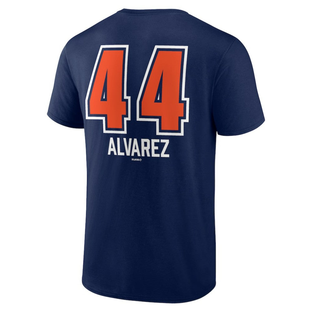 Yordan Alvarez Houston Astros Fastball Player Name & Number T-Shirt - Navy - MLB on Sale
