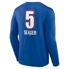 Corey Seager Texas Rangers Fastball Player Name & Number Long Sleeve T-Shirt - Royal - MLB Online