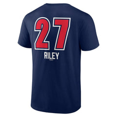 Austin Riley Atlanta Braves Fastball Player Name & Number T-Shirt - Navy - MLB Discount
