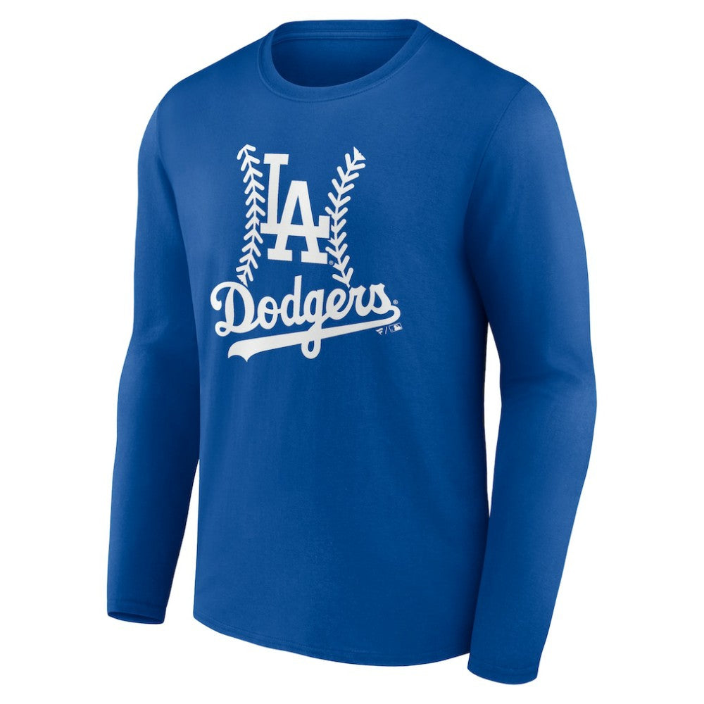 Mookie Betts Los Angeles Dodgers Fastball Player Name & Number Long Sleeve T-Shirt - Royal - MLB Lifestyle