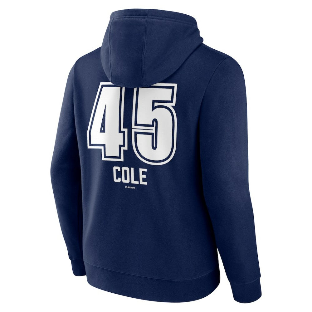 Gerrit Cole New York Yankees Fastball Player Name & Number Pullover Hoodie - Navy - MLB on Sale