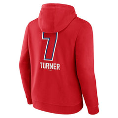Trea Turner Philadelphia Phillies Fastball Player Name & Number Pullover Hoodie - Red - MLB Online