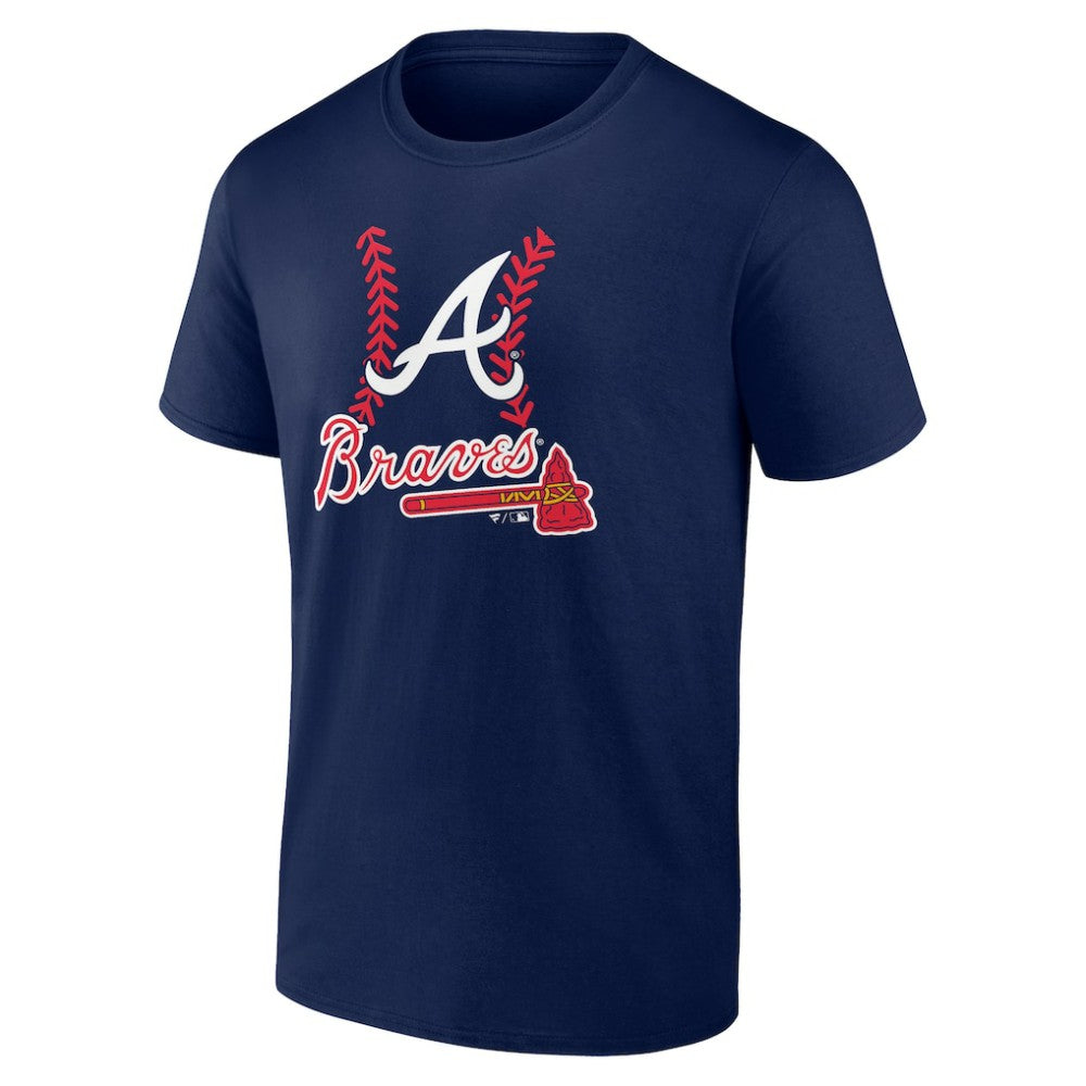 Ozzie Albies Atlanta Braves Fastball Player Name & Number T-Shirt - Navy - MLB on Sale