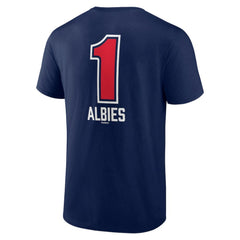 Ozzie Albies Atlanta Braves Fastball Player Name & Number T-Shirt - Navy - MLB on Sale