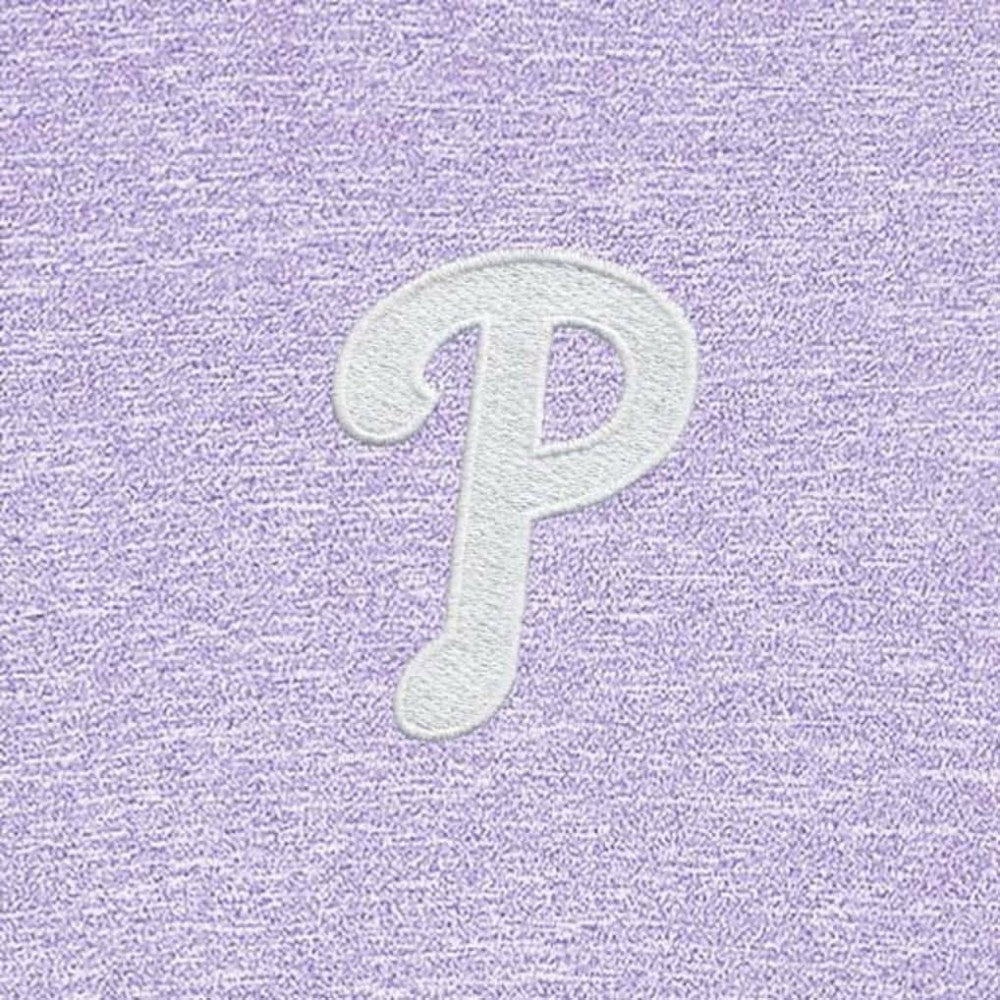Philadelphia Phillies Antigua Hunk Quarter-Zip Top - Lavender - MLB on Sale