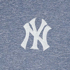 New York Yankees Antigua Hunk Quarter-Zip Top - Heather Navy - MLB Online