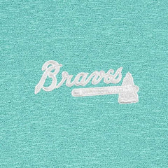 Atlanta Braves Antigua Hunk Quarter-Zip Top - Mint - MLB Sale