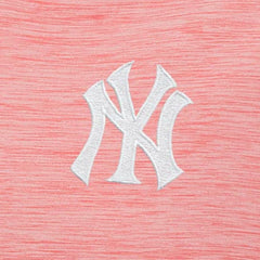 New York Yankees Antigua Bright Quarter-Zip Pullover Top - Coral - MLB Lifestyle