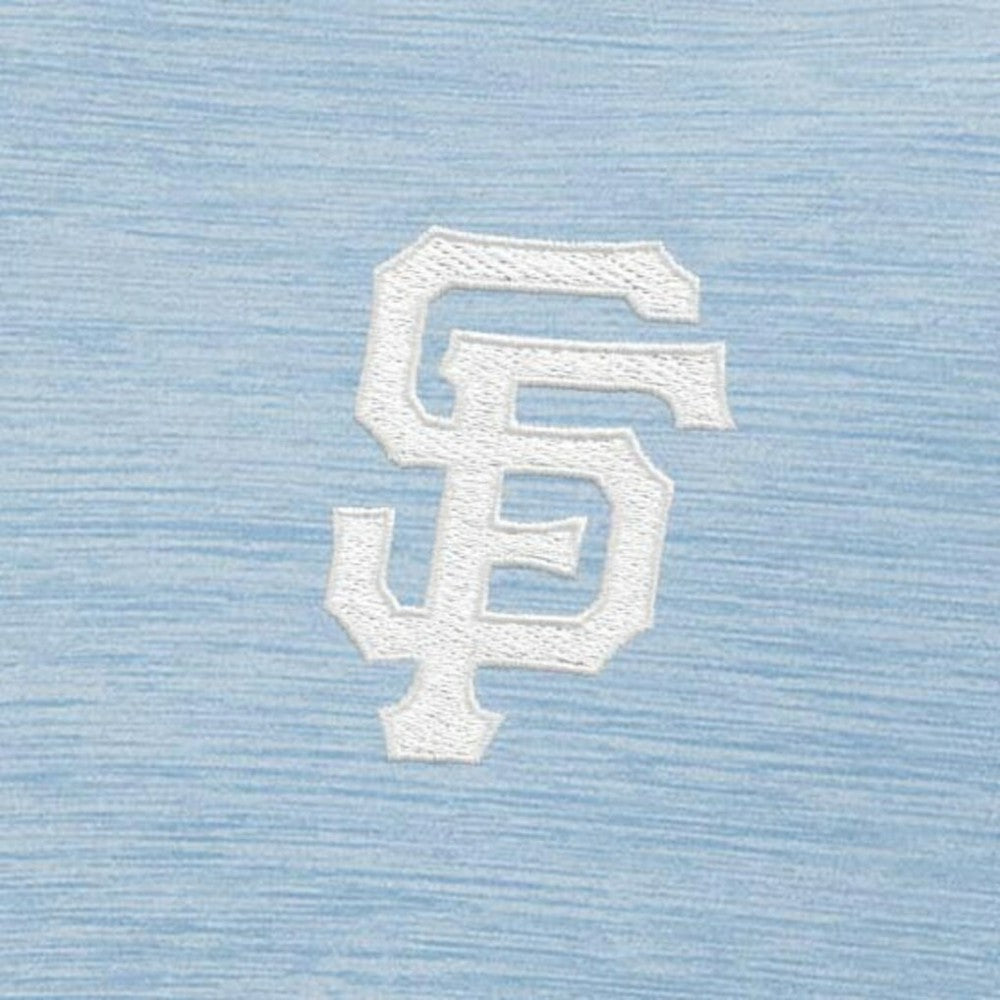 San Francisco Giants Antigua Bright Quarter-Zip Pullover Top - Light Blue - MLB Online