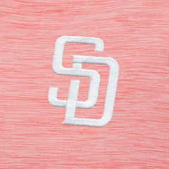 San Diego Padres Antigua Bright Quarter-Zip Pullover Top - Coral - MLB Online