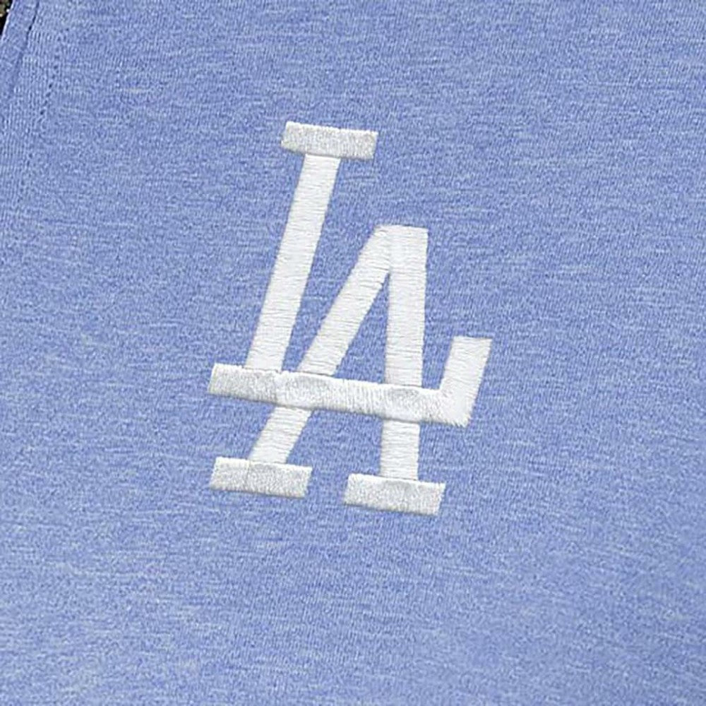Los Angeles Dodgers Antigua Women's Mentor Quarter-Zip Pullover Top - Lavender - MLB Sale