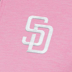San Diego Padres Antigua Women's Mentor Quarter-Zip Pullover Top - Pink - MLB Sale