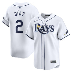 Yandy Diaz Tampa Bay Rays Nike Home Limited Player Jersey - White - Nike on Sale