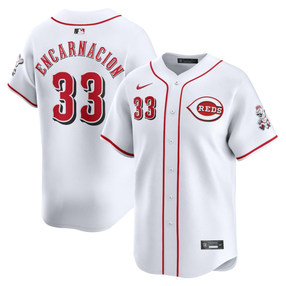 Christian Encarnacion-Strand Cincinnati Reds Nike Home Limited Player Jersey - White - Nike Online