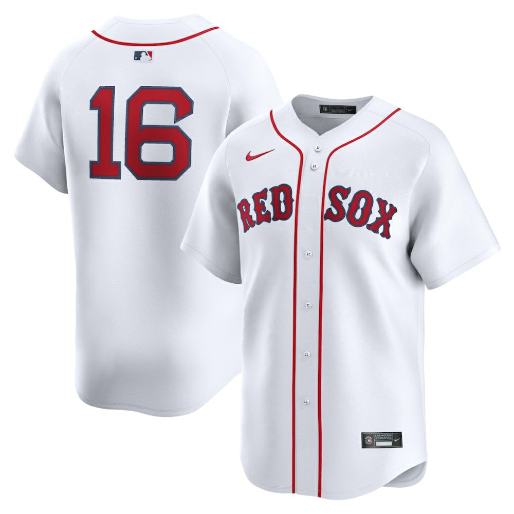 Jarren Duran Boston Red Sox Nike Home Limited Player Jersey - White - Nike Lifestyle