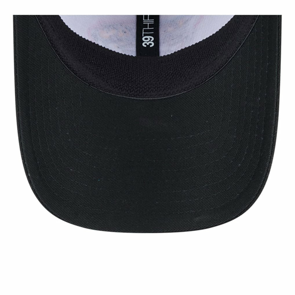 Jacksonville Jaguars New Era 2024 NFL Crucial Catch Plaid 39THIRTY Flex Hat Black