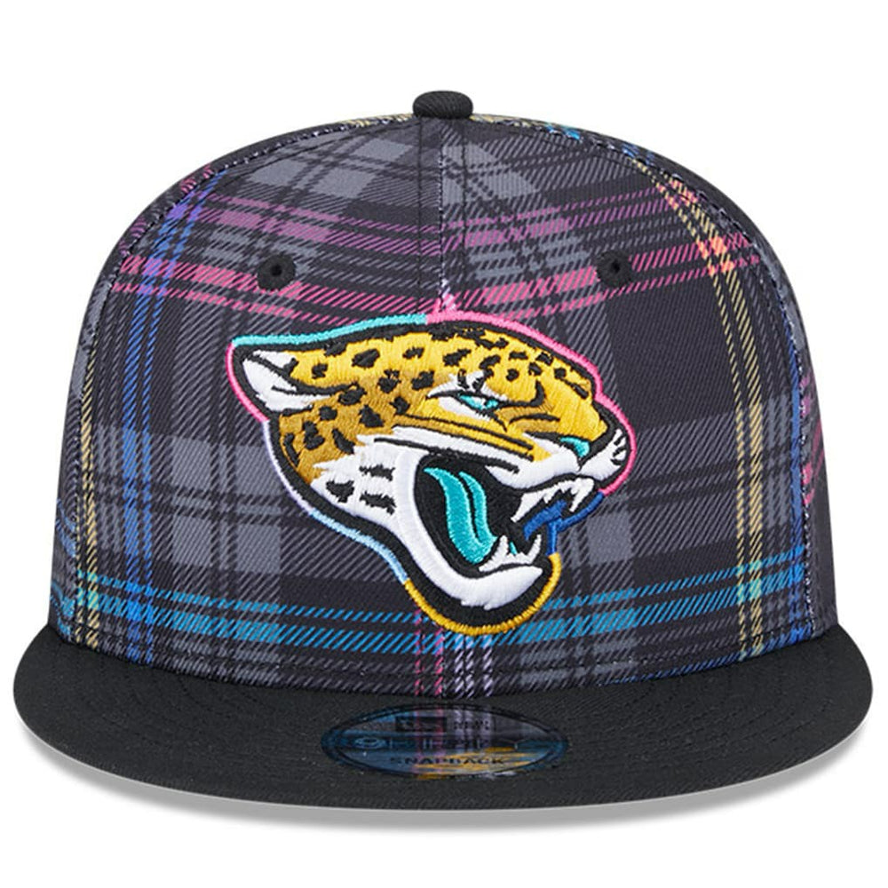 Jacksonville Jaguars New Era Youth 2024 NFL Crucial Catch 9FIFTY Snapback Hat Black