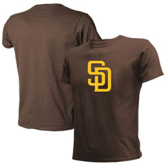 San Diego Padres Stitches Youth Team Logo T-Shirt - Brown - MLB Sale