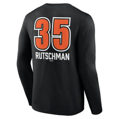 Adley Rutschman Baltimore Orioles Fastball Player Name & Number Long Sleeve T-Shirt - Black - MLB Sale
