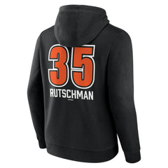 Adley Rutschman Baltimore Orioles Fastball Player Name & Number Pullover Hoodie - Black - MLB Discount