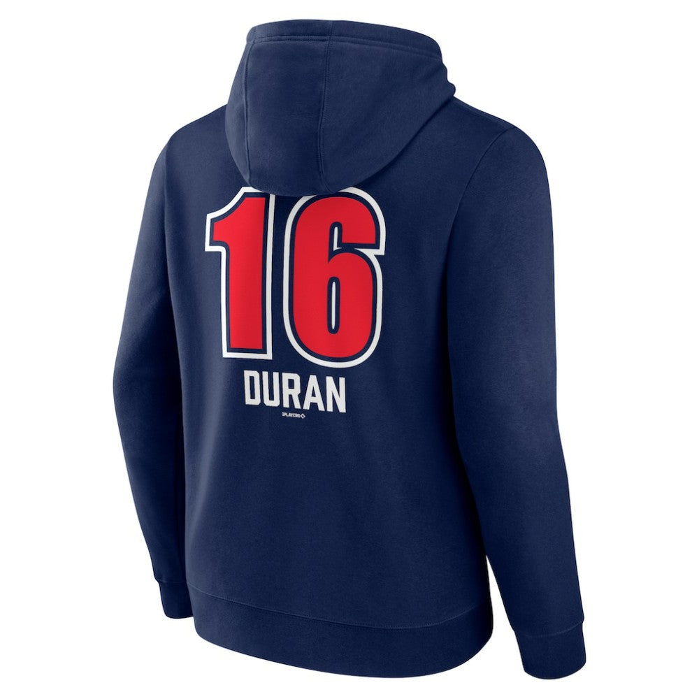 Jarren Duran Boston Red Sox Fastball Player Name & Number Pullover Hoodie - Navy - MLB Online