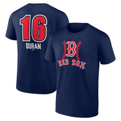 Jarren Duran Boston Red Sox Fastball Player Name & Number T-Shirt - Navy - MLB on Sale