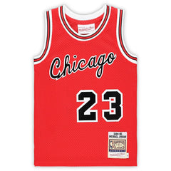 Michael Jordan Chicago Bulls Preschool Hardwood Classics 1984/85 Authentic Swingman Jersey for sale Red | Mitchell & Ness outlet