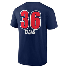 Triston Casas Boston Red Sox Fastball Player Name & Number T-Shirt - Navy - MLB Sale