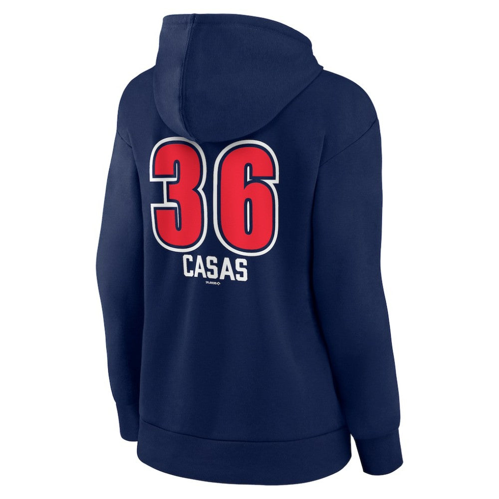 Triston Casas Boston Red Sox Women's Fastball Player Name & Number Pullover Hoodie - Navy - MLB on Sale