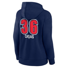 Triston Casas Boston Red Sox Women's Fastball Player Name & Number Pullover Hoodie - Navy - MLB on Sale