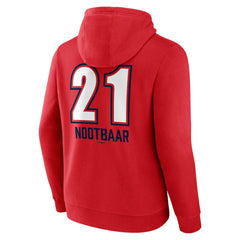 Lars Nootbaar St. Louis Cardinals Fastball Player Name & Number Pullover Hoodie - Red - MLB on Sale