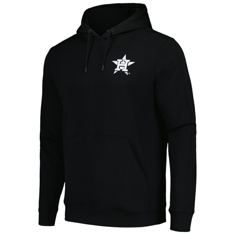 Houston Astros Levelwear Podium Vintage Pullover Hoodie - Black - MLB Discount