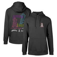 Los Angeles Angels Levelwear Podium Vintage Pullover Hoodie - Black - MLB Sale