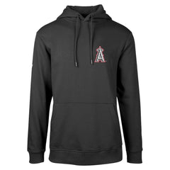 Los Angeles Angels Levelwear Podium Vintage Pullover Hoodie - Black - MLB Sale