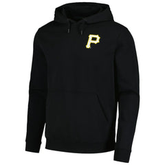 Pittsburgh Pirates Levelwear Podium Vintage Pullover Hoodie - Black - MLB Lifestyle