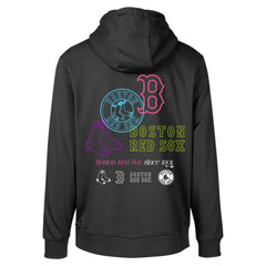 Boston Red Sox Levelwear Podium Vintage Pullover Hoodie - Black - MLB on Sale
